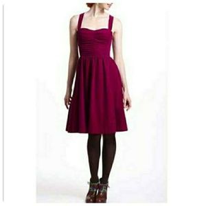 HD in Paris Anthropologie corduroy paca dress NWT